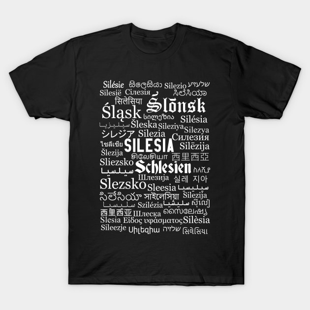 Silesia Multilanguage T-Shirt by Silentrebel